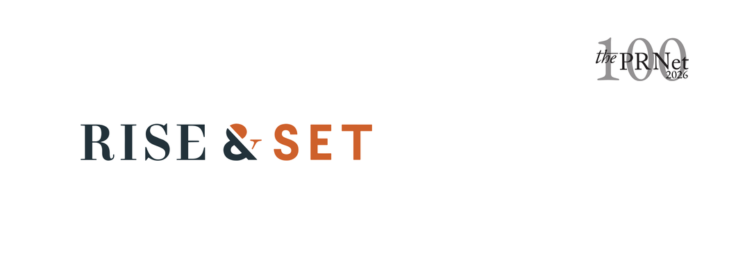 The PR Net 100 2026 Rise & Set
